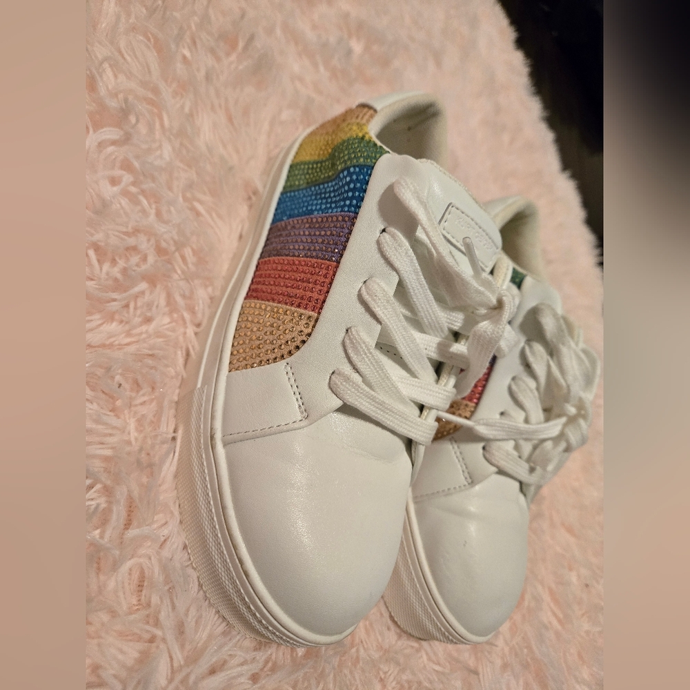 Kurt Geiger Mini Lane Crystal Stripe Sneaker